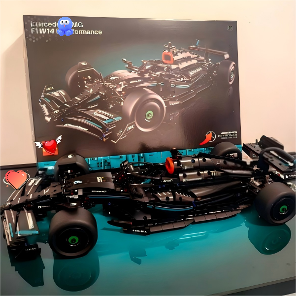 High-Quality 42171 set F1 toy brick Sporty Build: Detailed F1 Racecar Model Kit Perfect Boy's Collectible Toy sports car building block model High-end decorative items