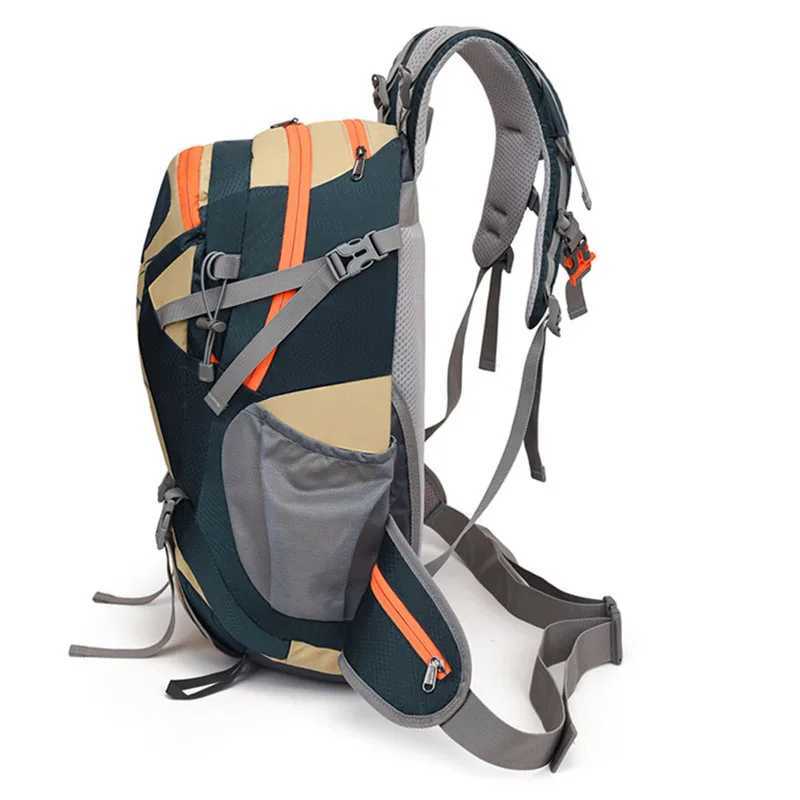 Outdoor Hiking Bag Lightweight Riding Pack Large Capacity Waterproof Backpack Camping Trip Storage Daypack Sports Fitness BagZ250412