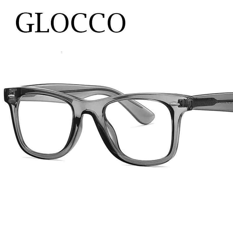 Brand Classic Mens Anti Blue Light Reading Glasses Vintage Rivets Gradient Square Eyewear Frame Computer Optical Eyeglasses 3 Z251113