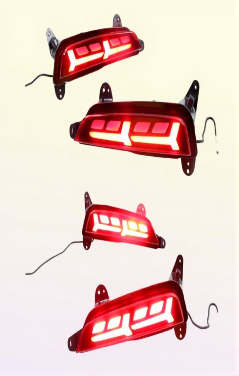 1 Set Led Reflector driving lights Brake Lights rear bumper lamp Turning Signal light for Hyundai Creta IX25 2014