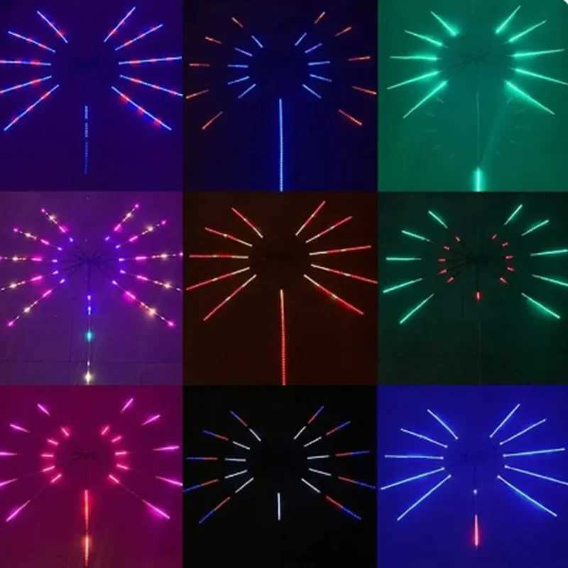 NEW Rgbic Firework Led Strip Light Bluetooth Smart Neon Strip APP Led Lights Strips Usb 5V Led Strips Christmas Party Decoration W251112