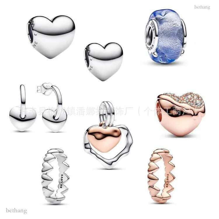Designer charm bead for Women Bracelet Mom's 2024 Love,925 Sterling Silver Jewelry European American Style Lover Engagement Anniversary Wedding Gift With Box