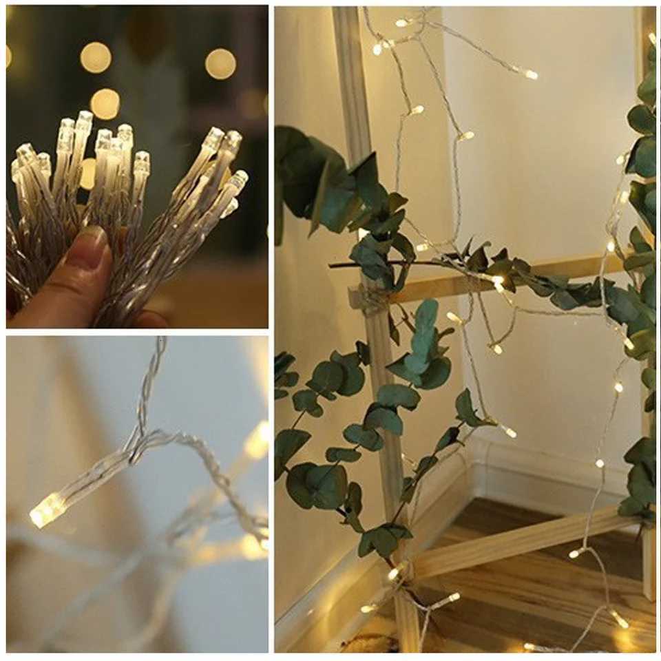 3M 5M 10M USB LED String Light Christmas Tree Fairy Light Chain Waterproof Garland Outdoor Lamp Wedding Garden Christmas Decor M251113