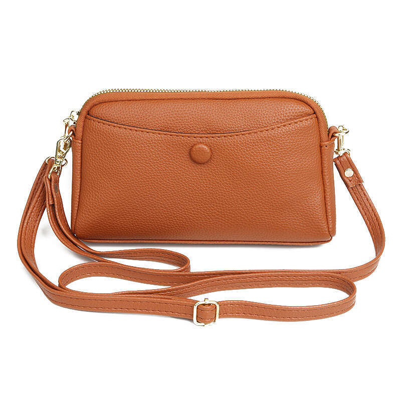 Women's coin purse square new fashion Korean version women's handbag simple mobile phone single shoulder crossbody small bag