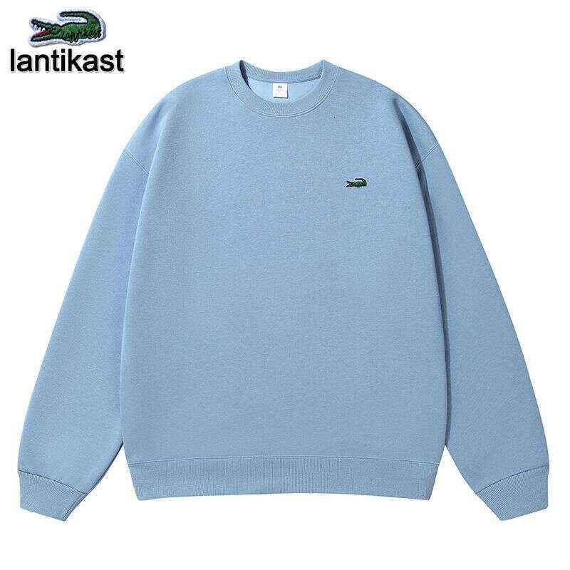 Noble Crocodile Hoodie For LANTI KAST Designer Handbag Men Jacket Winter New Thickened Warm Loose Casual Top