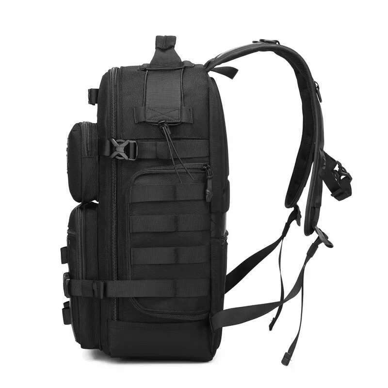 2024 Brand Men's Outdoor Sports Multi Function Large Capacity Shoulder Bag Waterproof Tactical Ozuko Laptop Backpack