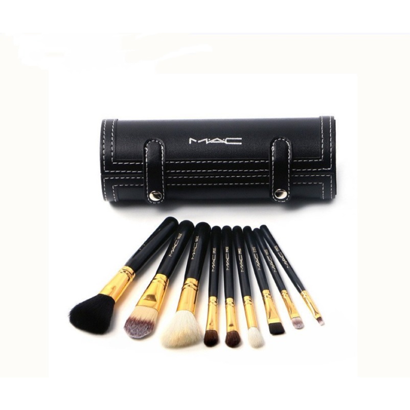 New Brands M MC Barrel packaging makeup brushes kit MAKEUP brands 9 pcs brush with mirror vs mermaid