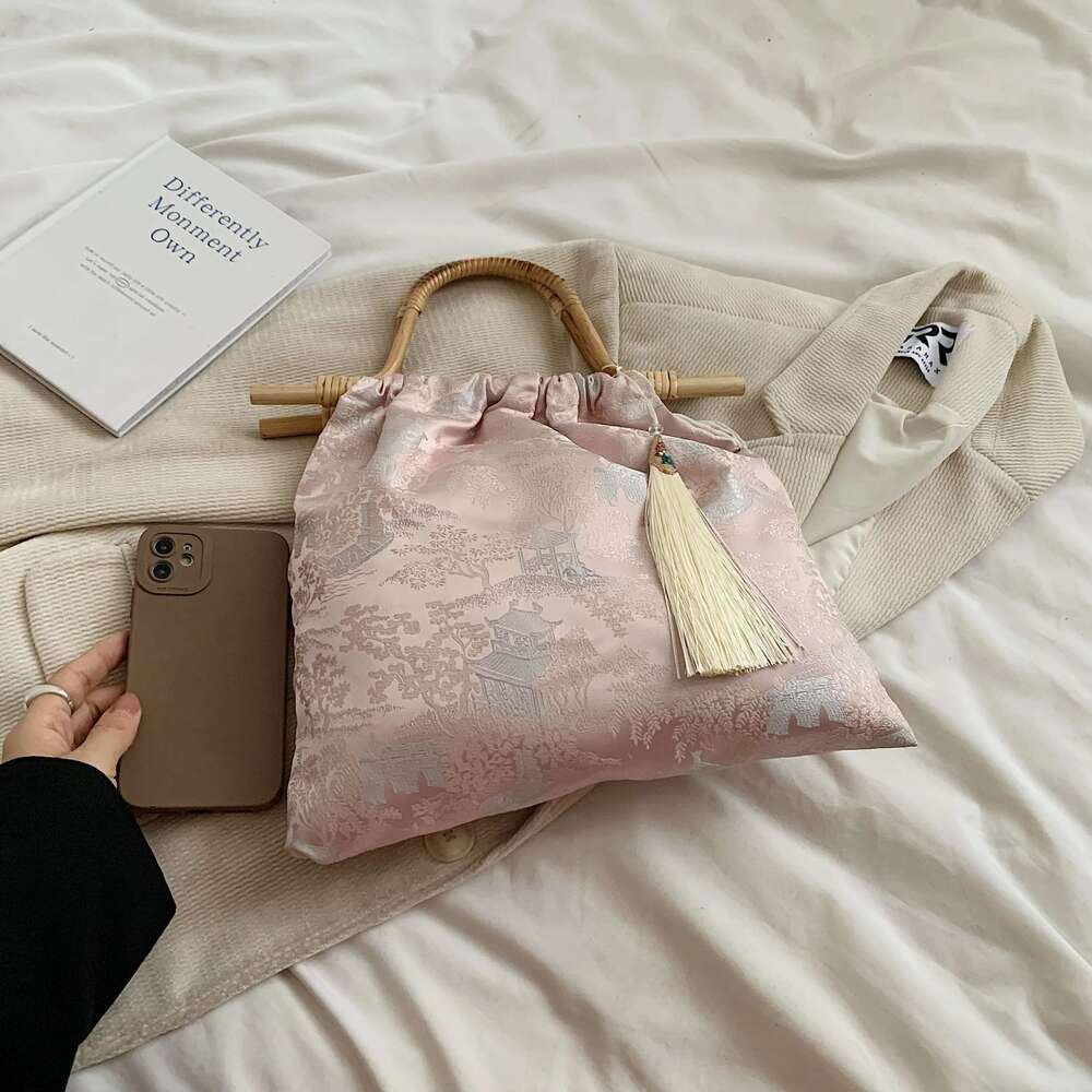 Fashion Handbag For Women 2024 New Chinese Style Versatile Bucket Bag