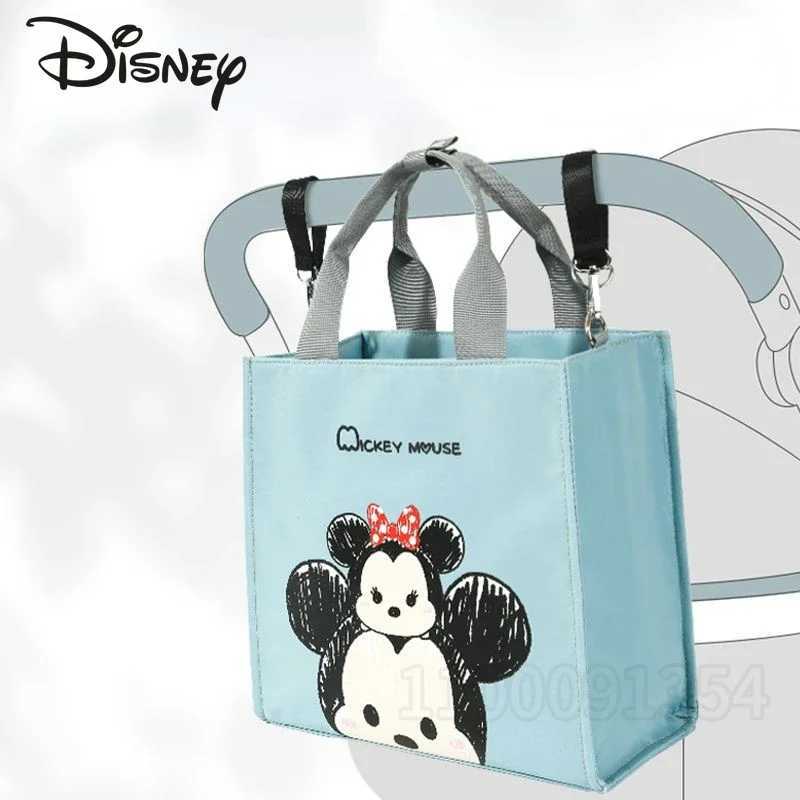 Disney new dial bag handbag luxury brand fashionable baby dial bag large capacity cartoon baby stroller bag multifunctionalXJ250412