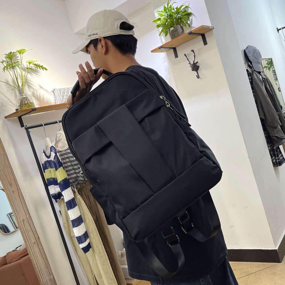 Backpack Travel/Daily/Business/Leisure Men's Double layer Wear resistant and Water repellent Large Capacity Backpack