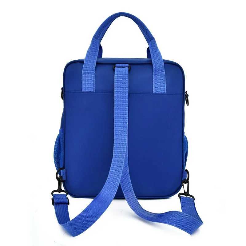 Disney Student Tutorial Pack Multi functional Cartoon Mickey School Backpack Handbag File Bag Square School BackpackXJ250412