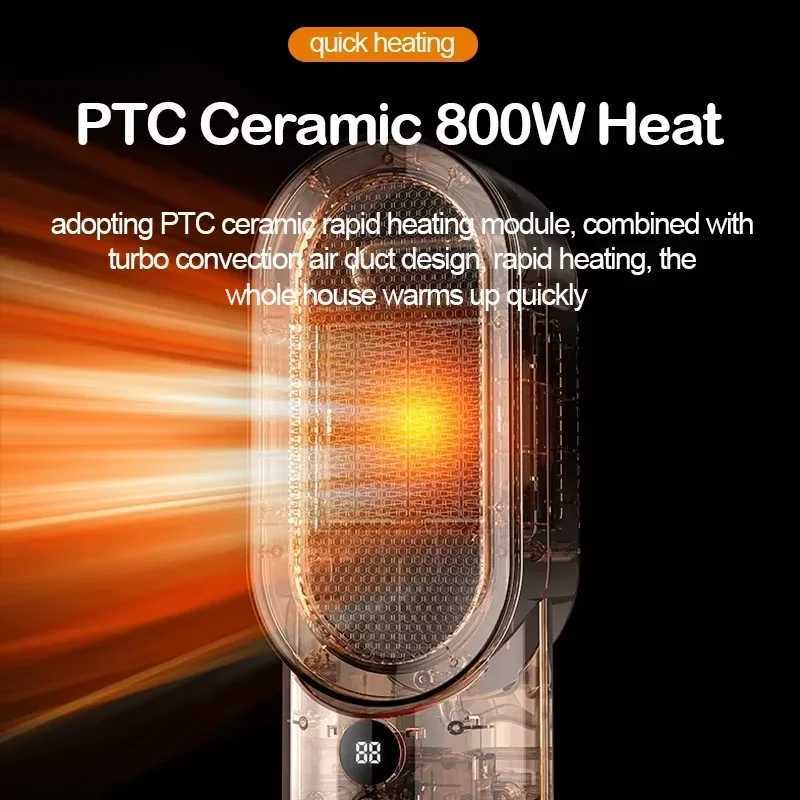 Heater warm air machine household electric heater PTC ceramic heating energy-saving small indoor hot air machine office Y251113