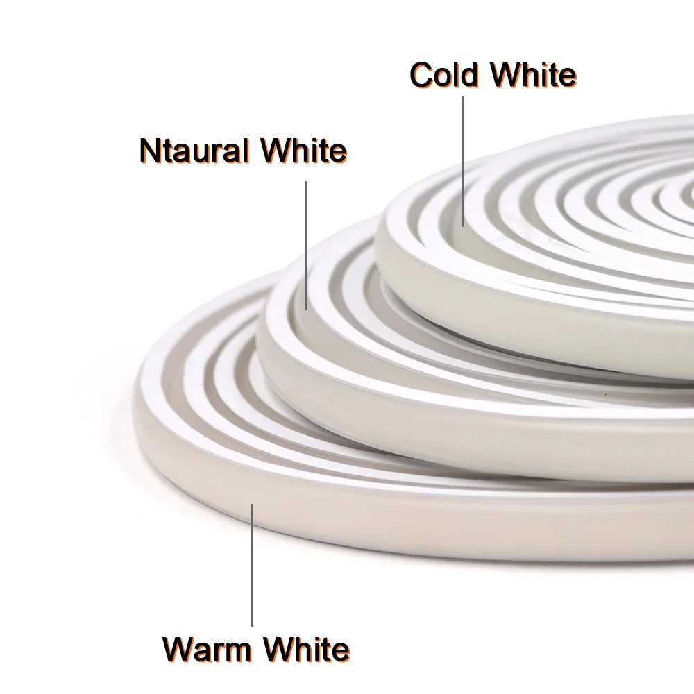 Dimmable COB LED Neon Strip Light 220V Dimmer Switch Power Kit High Density 288 LEDs Linear Lighting IP68 Waterproof Flex Ribbon W251112