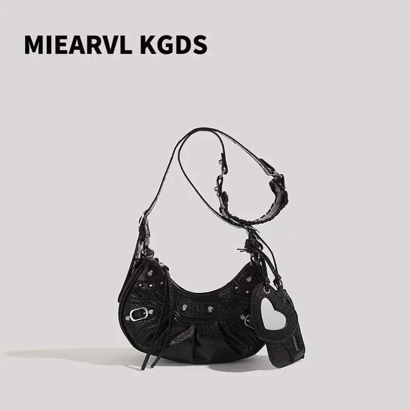 New fashion womens crescent bag personalized fashion shoulder bag trendy crossbody bagXJ251113