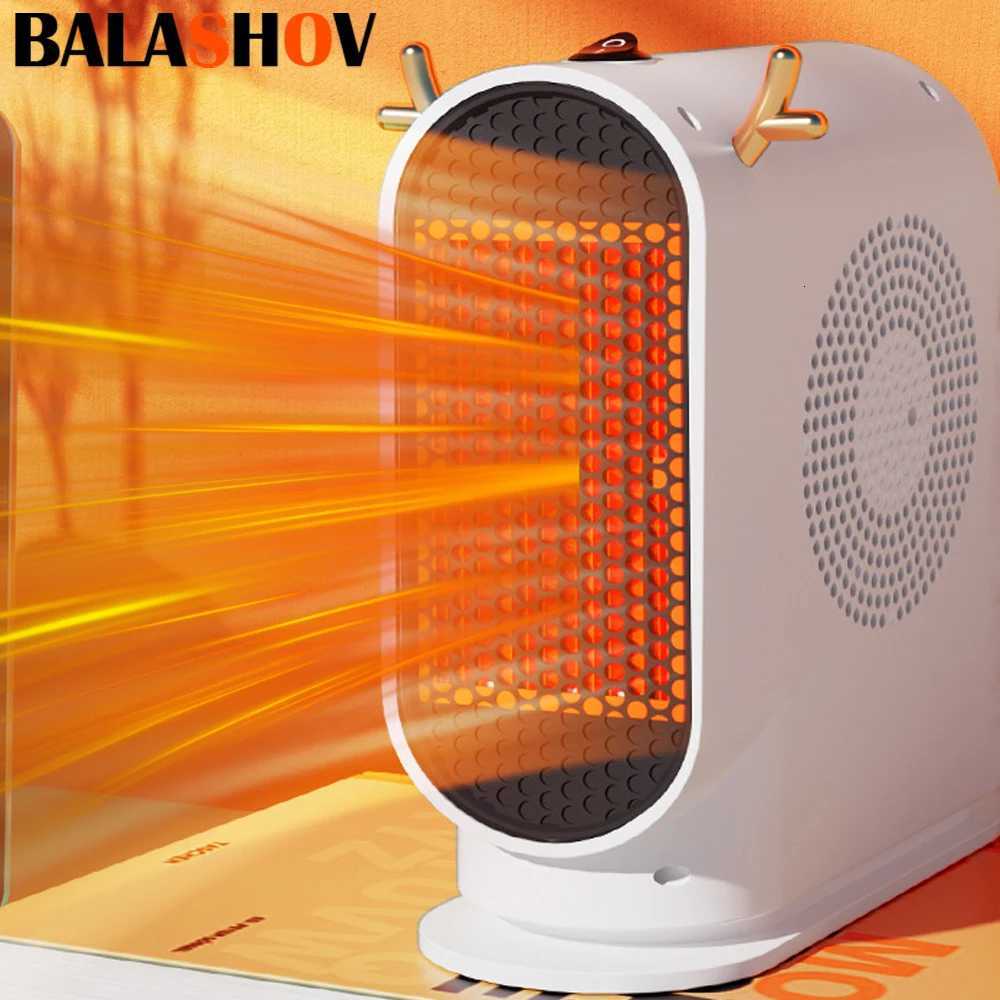Electric Heater Fans Portable Desktop Low Consumption Heating for Home Office Hand Foot Warmer Machine for Winter 500W Y251113