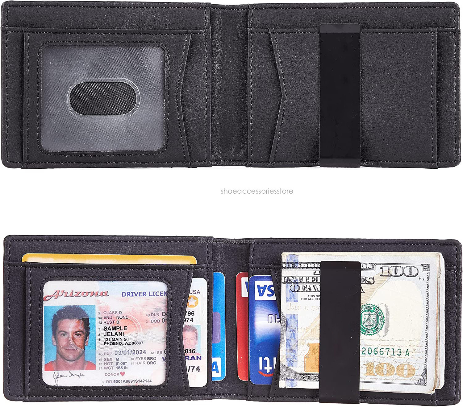 2025 Designer's Wallet Leather Secure Anti Theft Card Swipe Bag High End And Elegant Men's Business Card Holder Bag Multi Card Slot Portable