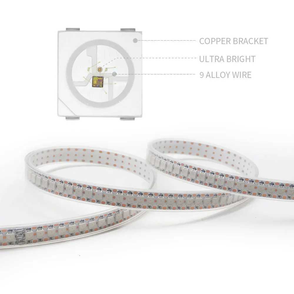 1-5M 144leds/m WS2812B WS2813 WS2815 Led strips 5050RGB Programmable Colored Running Flowing led strip lights Led ribbon DC5-12v W251112