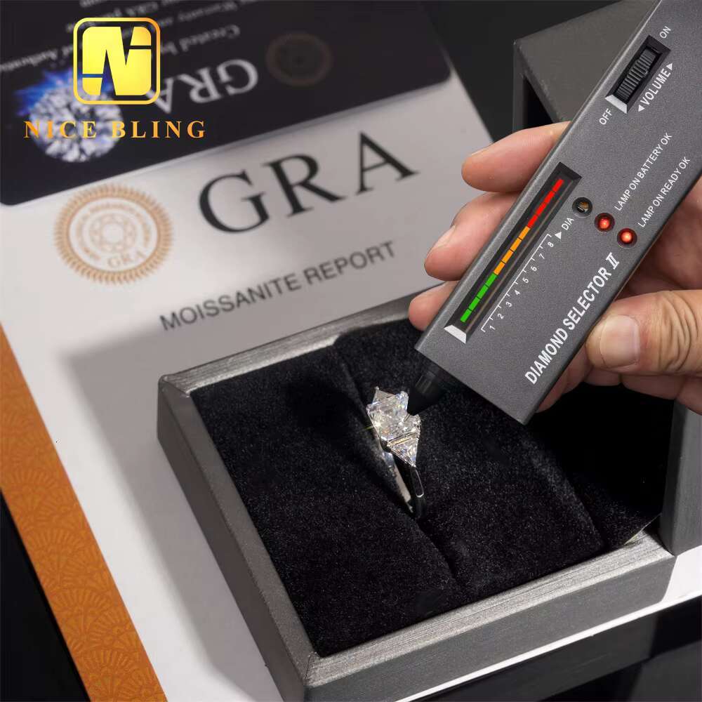 Big Stone 2 Cts Asscher Cut Eternity Moissanite Engagement Ring for Women Wedding Ring 925 Sterling Silver Trendy Fine Jewelry