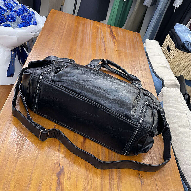 Backpack shoulder casual handbag, fashionable crossbody large capacity travel bag, Korean version, trendy men's bag