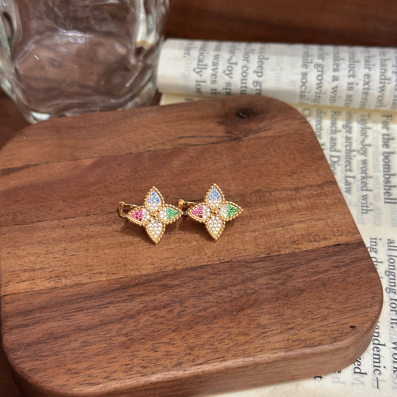 Alphabet Clover Pendant Necklace Luxury Designer Jewelry for Women