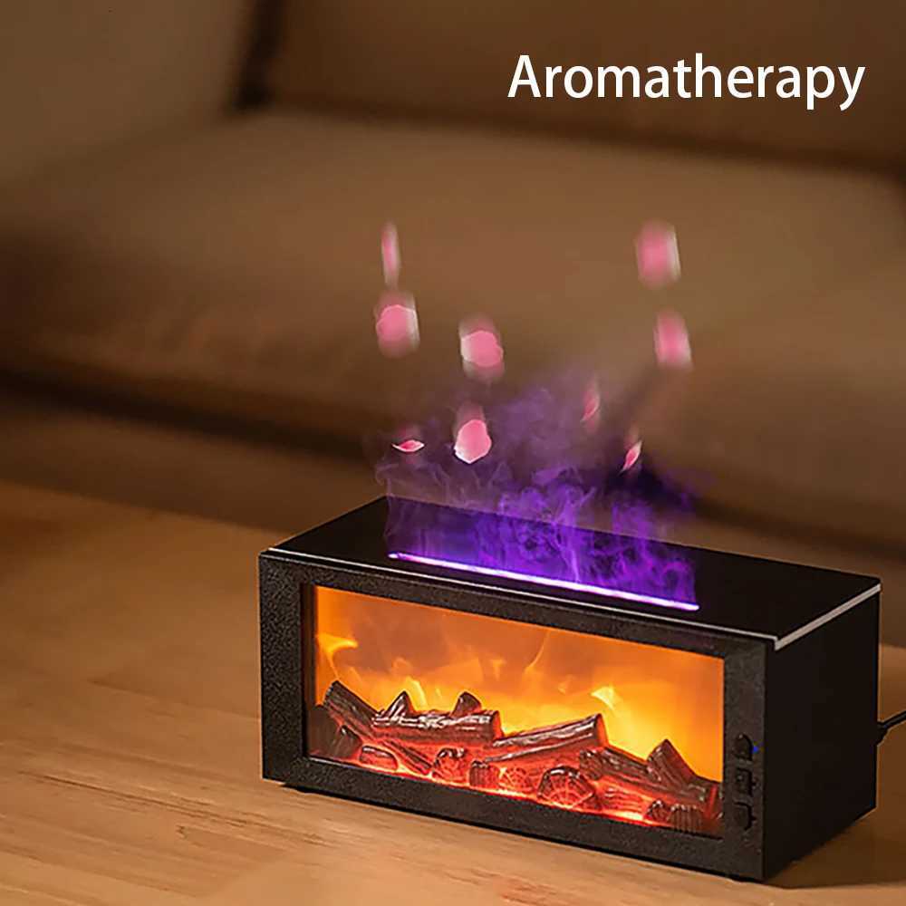Bedroom Desktop Simulation Electric Fireplaces Home Decoration Ornaments with Atmosphere Light Creative Office Decorations Y251113