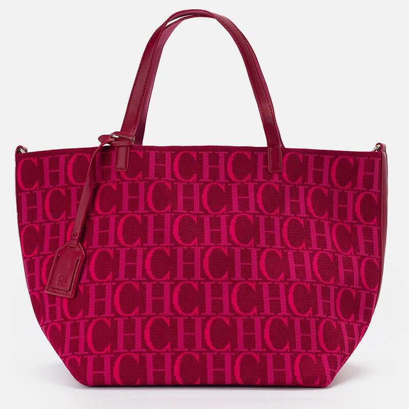 CH Women's Brand Fashion Letter Print Popular Large Capacity Tote Versatile Elegant Casual Shopping High Quality Ladies Bag