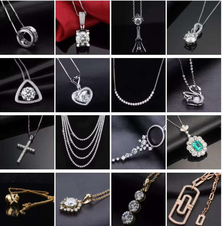 Starsgem Hot Selling Style Cross Shape Sterling Silver Catholicism Jewelry Necklace Moissanite Jesus Pendant