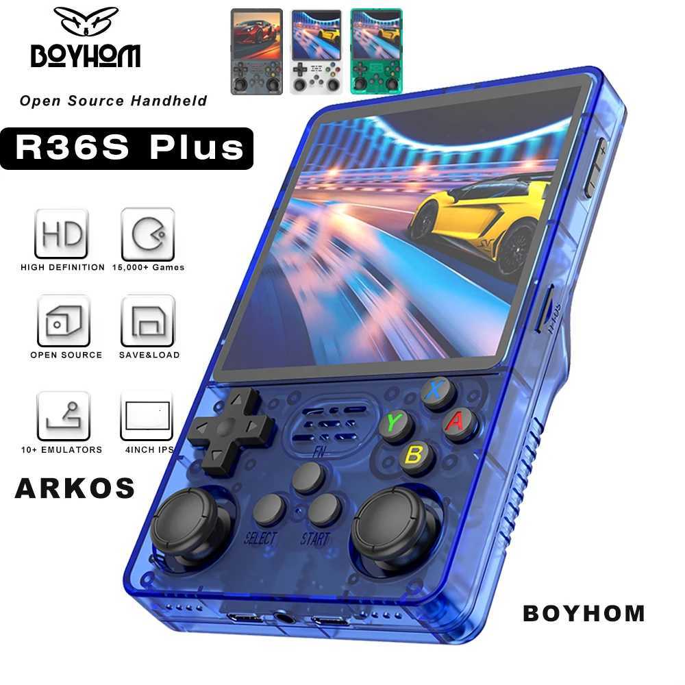 2025 NEW 4IPS Big Sn R36S Plus Retro Handheld Game Console Linux 64-bit System RK3326 Portable Pocket ARKOS 20 R36SPLUS H251113