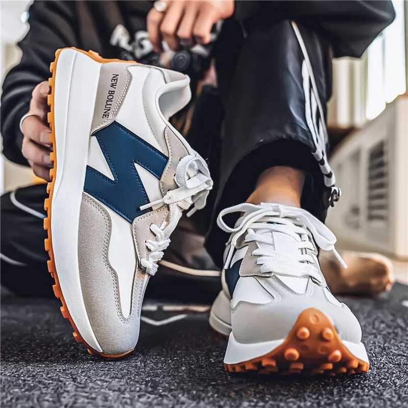 New couple shock-absorbing running shoes mens and womens luxury design mesh breathable flat shoes outdoor sports shoesC250412