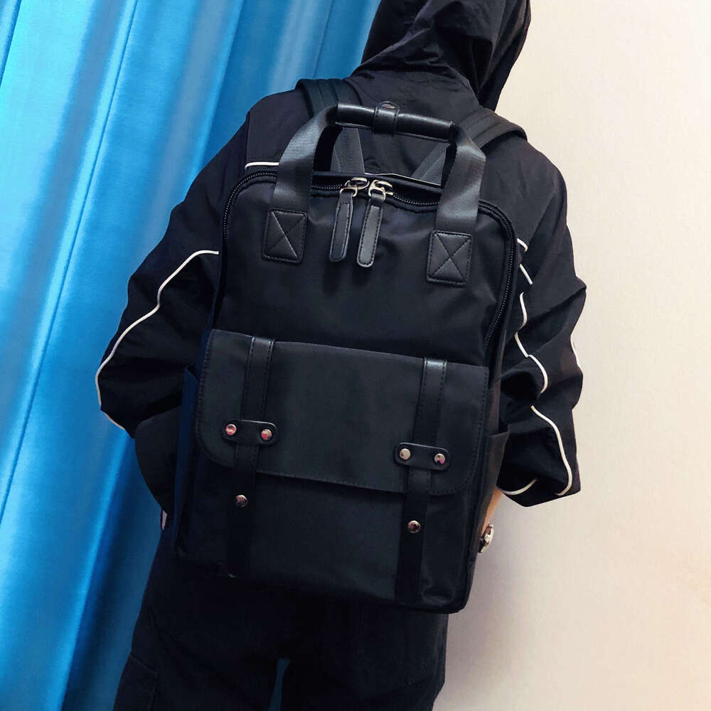 Backpack men's large capacity waterproof computer new fashion travel bag leisure college backpack