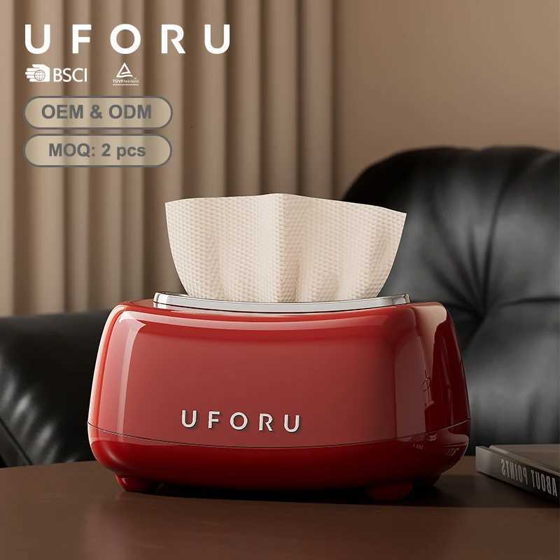 Uforu Minimalist Tissue Box for Bathro Kitchen He Decor Art Storage Organizer Y251112