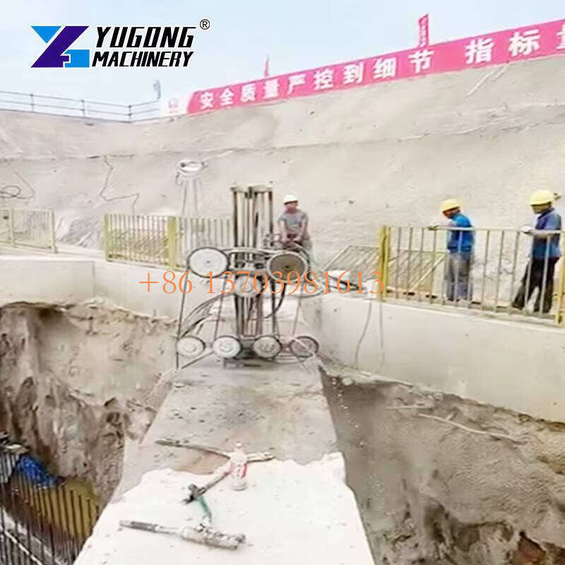 Hydraulic Factory Direct Sale Best Doamond Wire Saw Machine or Gang Saws Machine for Marble