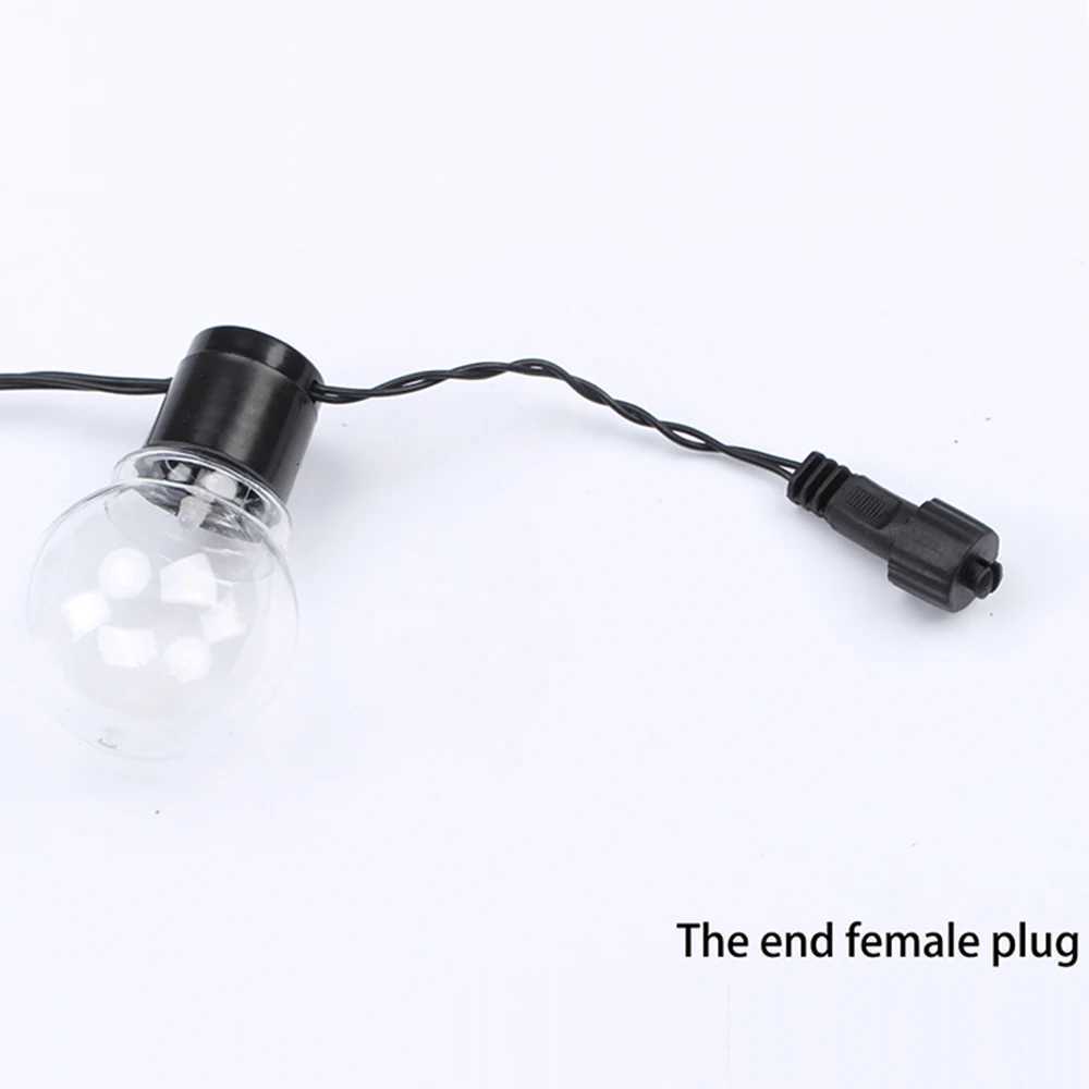 6M/16M Festoon Led Globe Fairy String Lights Christmas Garland Street Bulb Outdoor For New Year Party Holiday Garden Decoration M251113