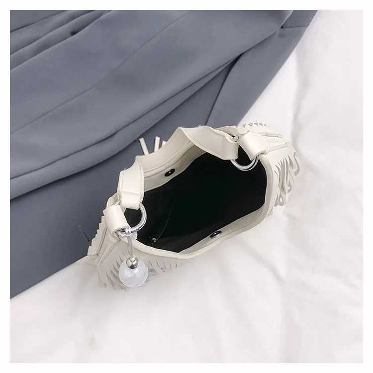 Long Tassels Women handbag Fashion Shoulder Bags for ladies hand bag Soft PU leather casual hobos Crossbody bag female ToteW251112