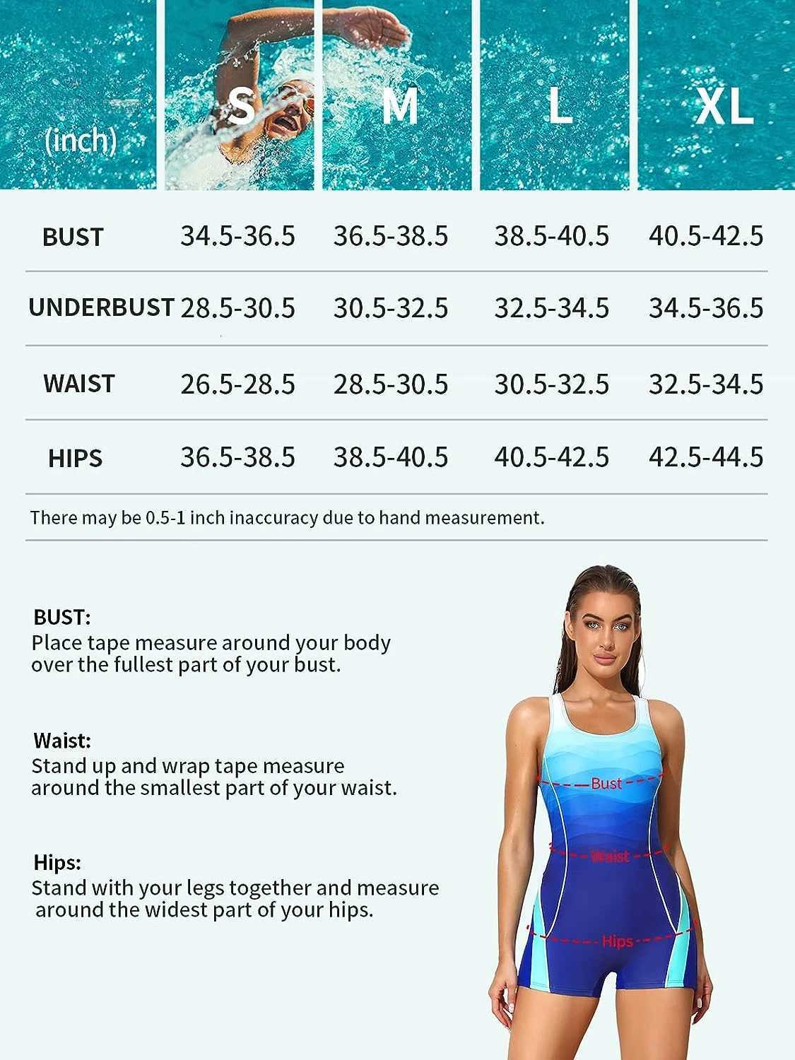 Anfilia Women Sports One Piece Swimsuits Athletic Professional Training Gradient Color Bathing Suit Boyleg Stretchy SwimwearW251113