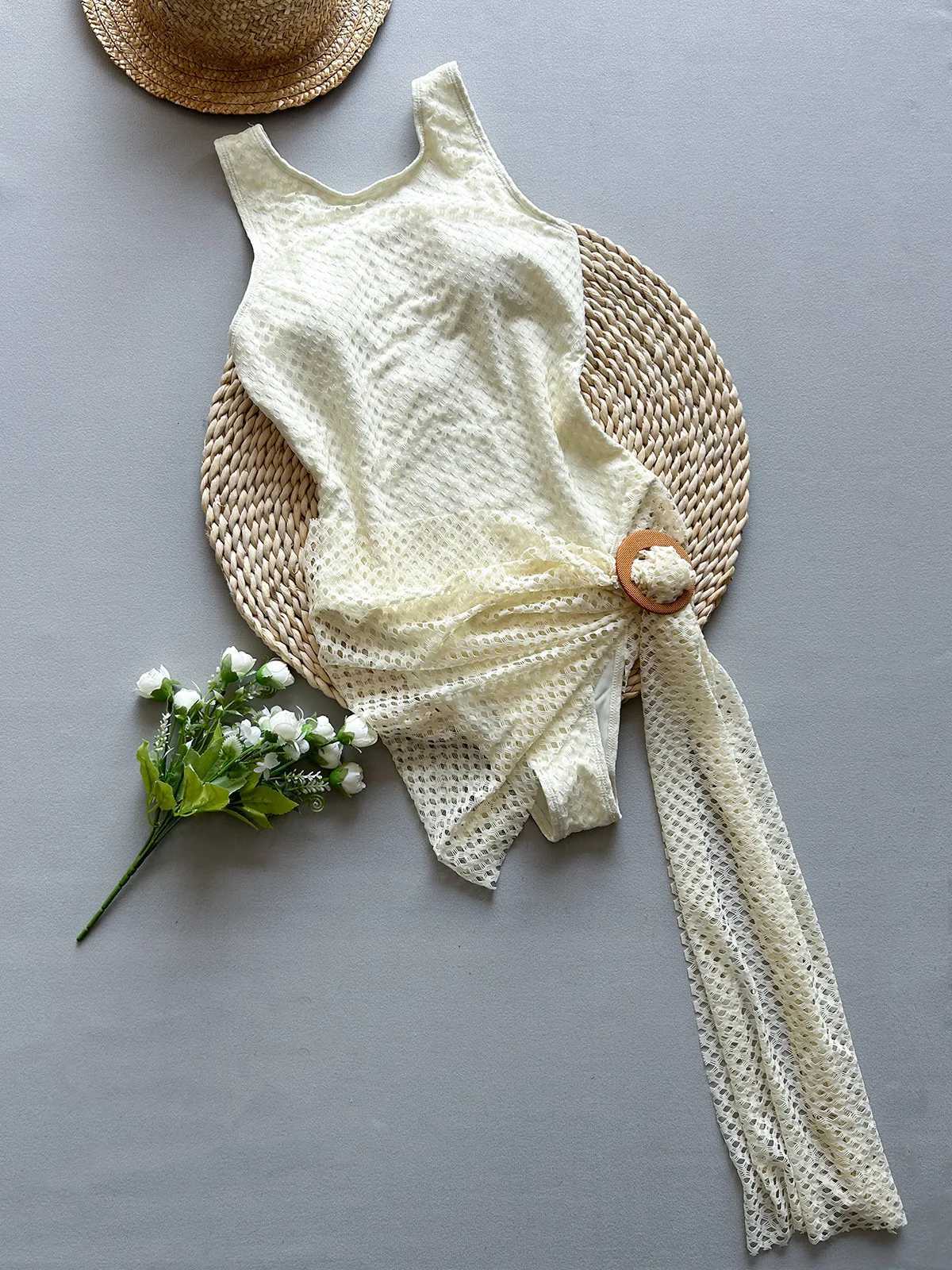 2025 Sexy Bikini With Long Skirt Women Swimsuits Female Swimwear Backless Bathing Suit Mesh Swimming Suits Beachwear BiquiniW251113