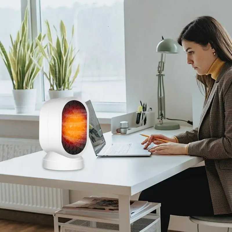 Electric Heater For Bedroom Safe Quiet Room Heater For Bedroom Constant Temperature Tiny Space Heater Workplace Portable Y251113