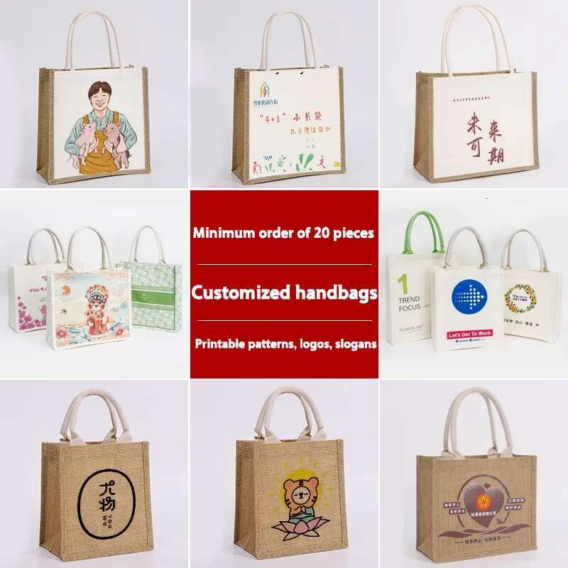 10 PCS Ed Tote En Shopping Bags, Student Shoulder Canvas Party Favor Bags DIY Custom