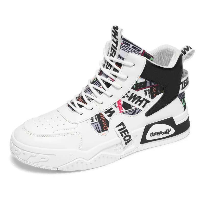 2025 Summer New Men's Sports High Top Shoes Breathable and Height Increasing Designer Fashion Sports Shoes