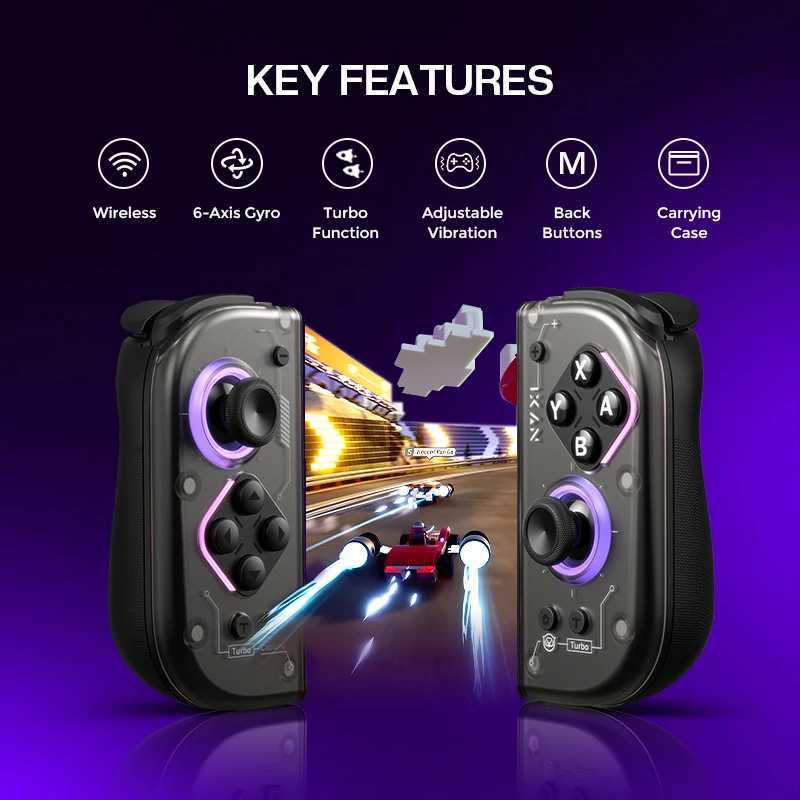 NYXI-Hyperion 2 Wireless Game Controller Dual Hall Joycon Gamepad Cpatible with Switch 2 Switch OLED And Switch Lite H251113