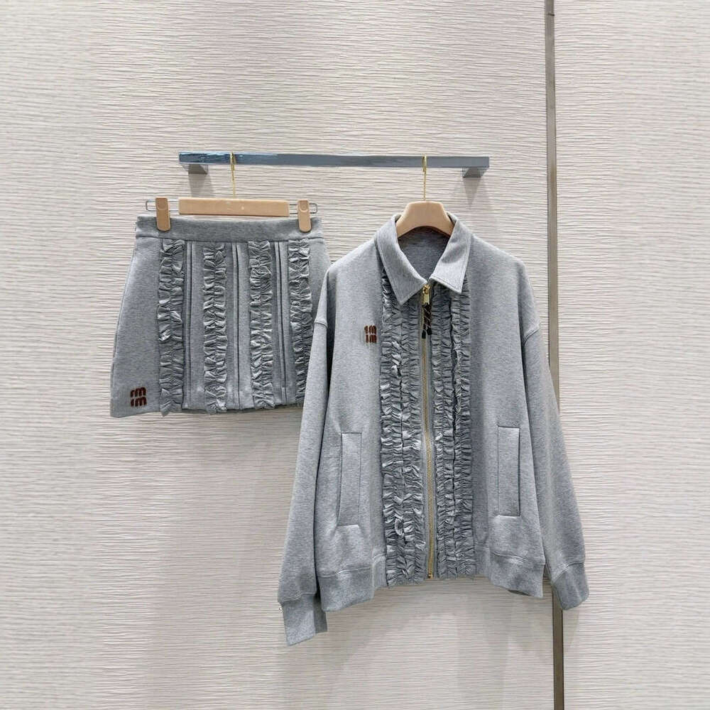 Designer clothing South Oil M Home Women's Clothing 25 Spring New Product: Collar Zipper Space Cotton Jacket, Casual Embroidery Letter Lace Half 