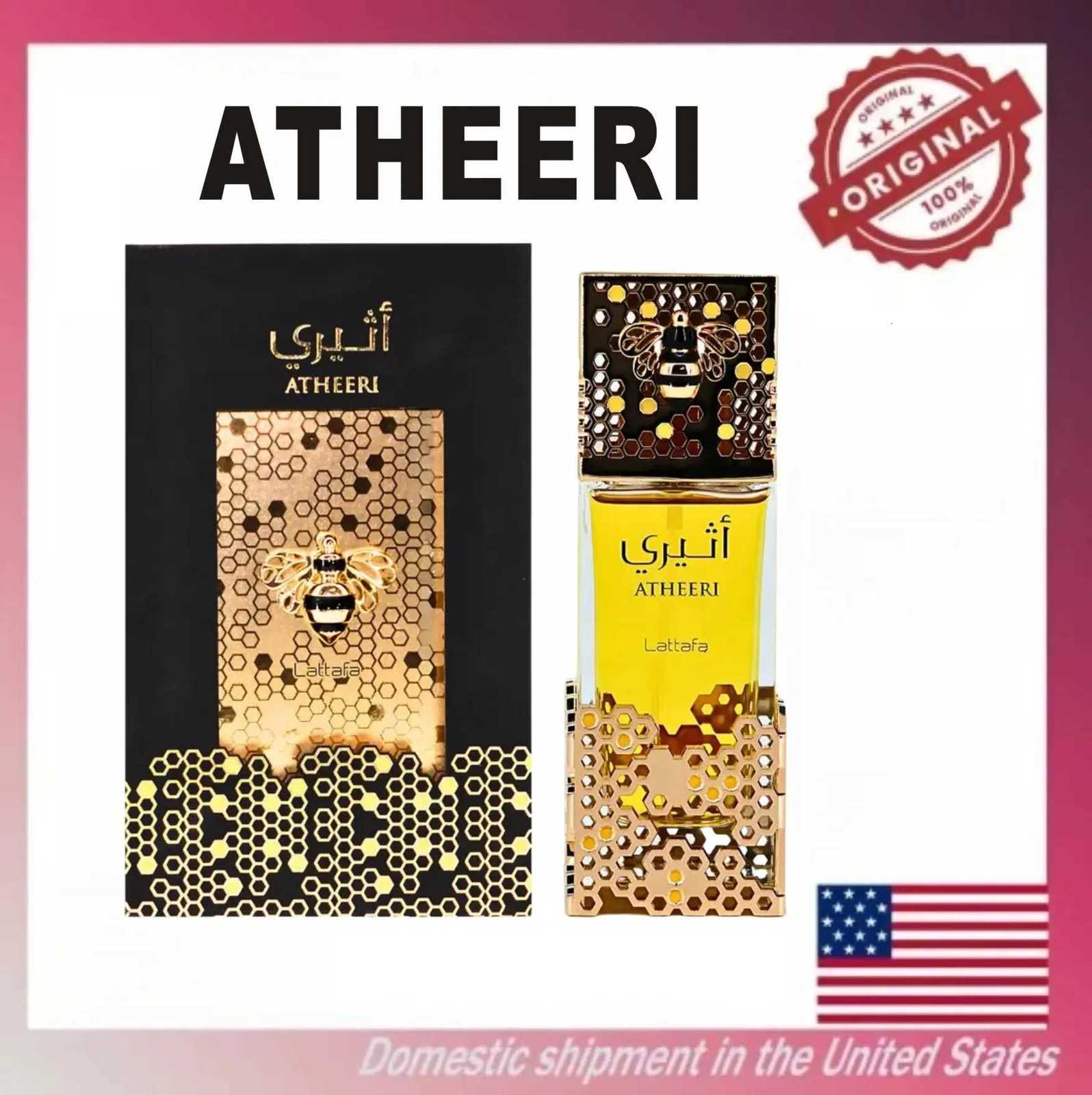Atheeri Eau De Parfum Spray 100ML 34 OZ Honeycomb Middle Eastern MenWomens Fragrance Floral Tone Parfum Pour FemmeT251113
