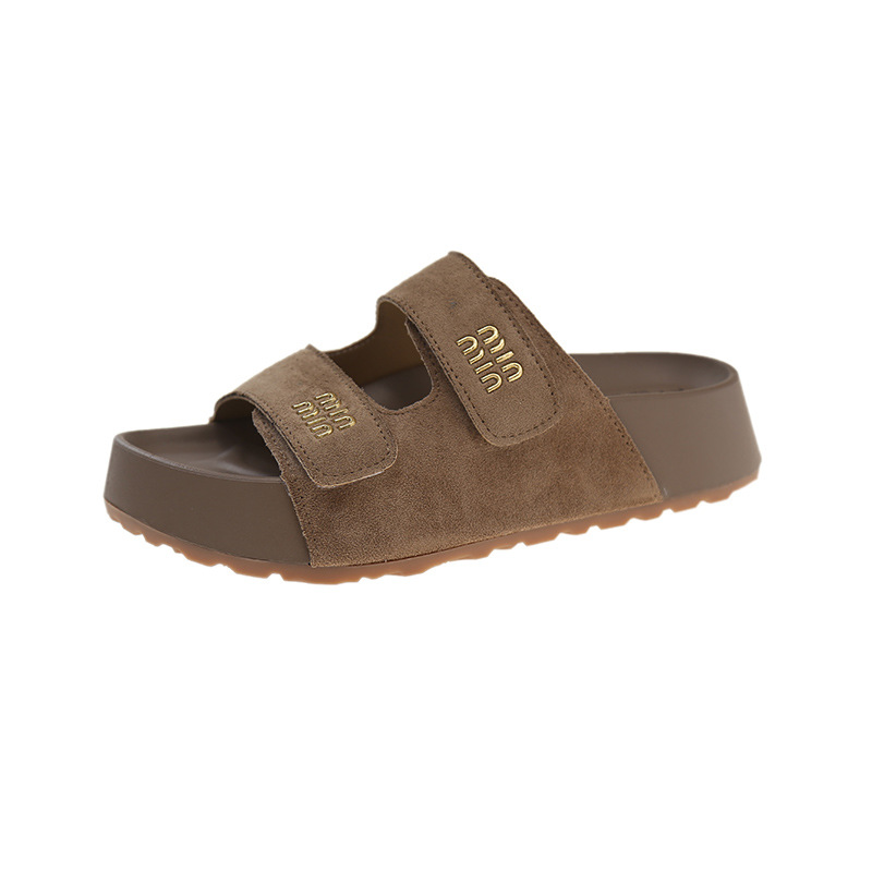 2025 Summer New Style Thick Sole Letter slipper for womens Designer Hot Selling Outdoor Beach Slides Versatile Size 34-39