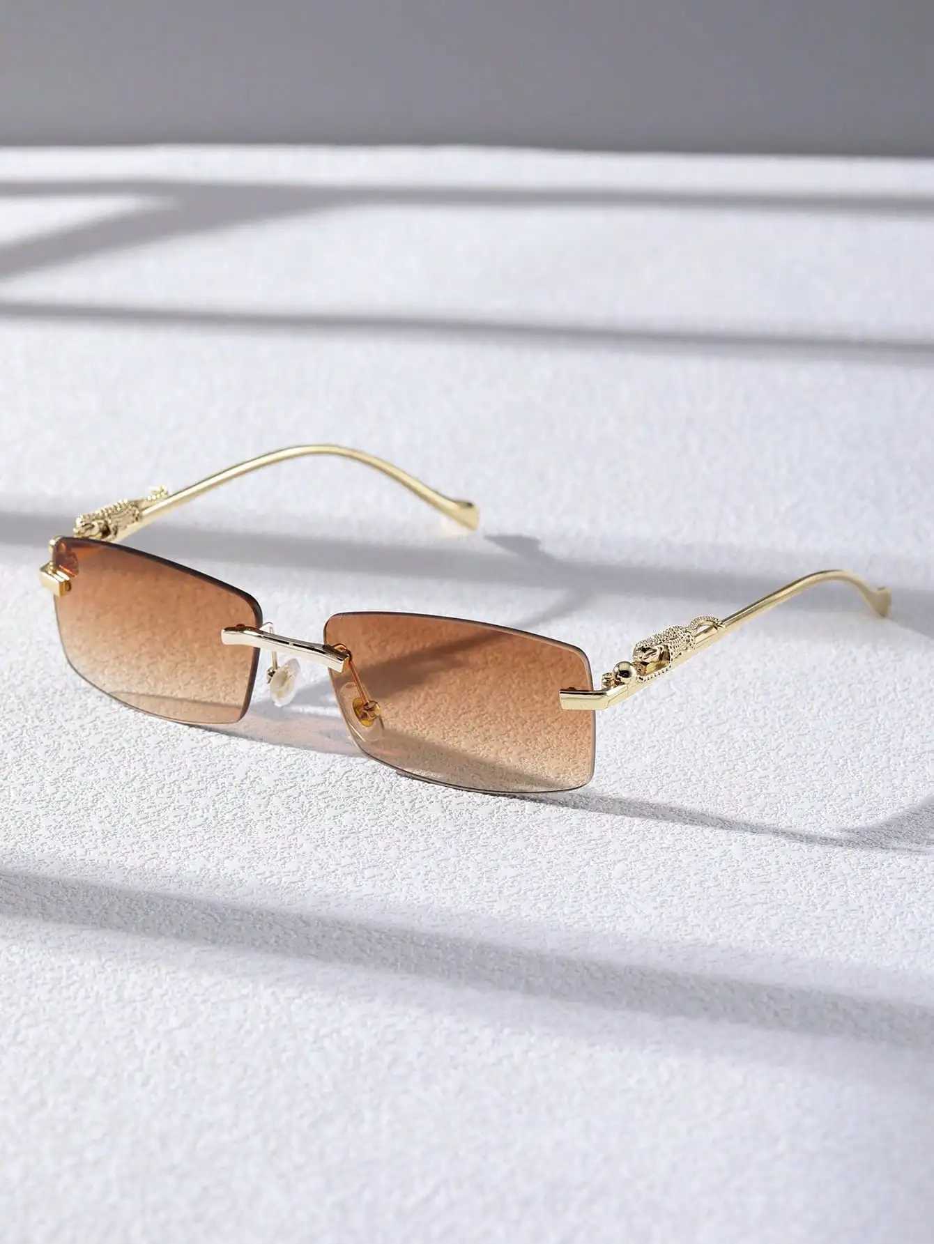 1PC Unisex Square Frame Y2K Colorful Vintage Sunglasses For Outdoor Daily Life Travel Driving Clothing AccessoriesC250412