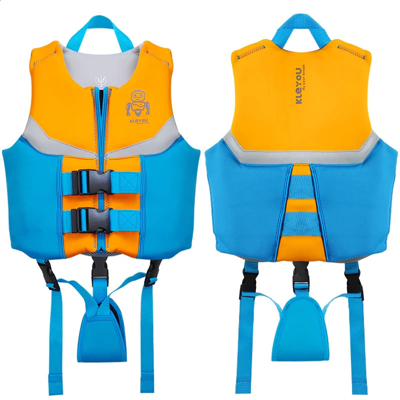 Children Snorkel Vest Life Jacket For Boys Girls Buoyancy Swim Vests Kids Surf Buoyancy Swimwear Flotation Swimming Aid 250411
