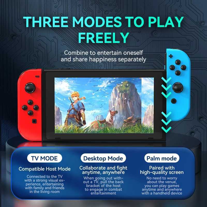 Joycon Switch Controller Joypad Wake-up Controllers for Switch/Lite/OLED Replacement Controller with Sword Dual Vibration S H25111311