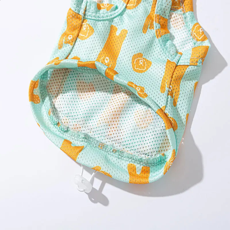 Dog Vest and Hat Sets Summer Pet Dog Clothes Puppy Costume Fashion Cat Vests Cooling Dog T Shirt Chihuahua French Bulldog Shirt 250407