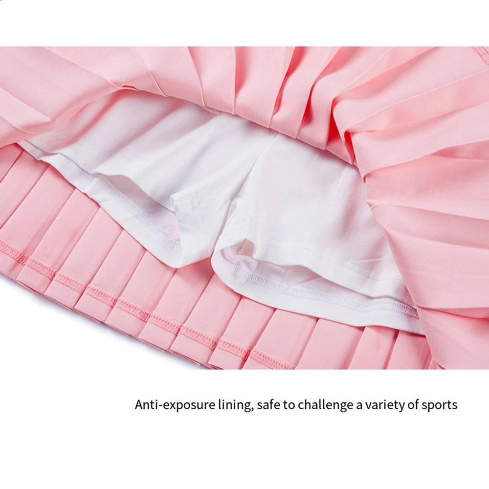 Fashion Trend Summer Divided Golf Skirts Culotte Pleated Skirts Sports Shorts Golf Wear Woman Dresses Tennis Golf Clothing 250411