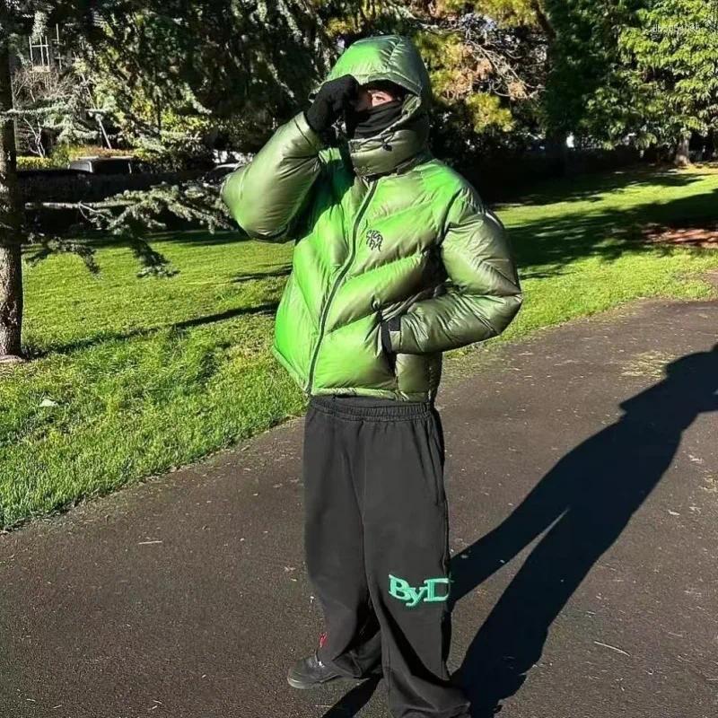 Men's Down Winter Color Changing Cotton Jacket Thickened Windproof Warm Coat For Men Women Outdoor