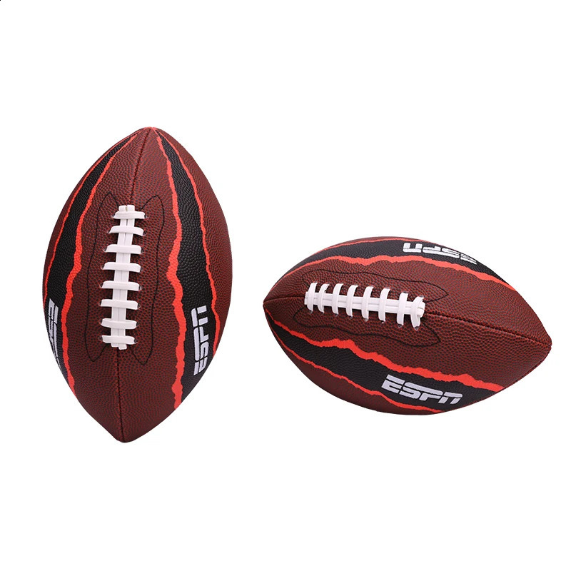 1pc American Football Soccer Rugby Association Footy Ball Standard Size 6 Sports For Men Women 250410